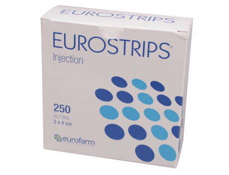 Injectiepleister Eurostrips, 2 x 4cm