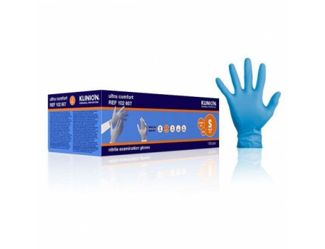 KLINION PERSONAL PROTECTION EXAMINATION GLOVE NITRILE ULTRA COMFORT S
BLUE 103521