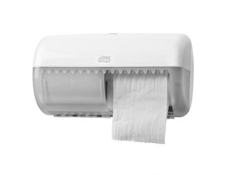 Tork Elevation twin dispenser toiletpapier wit
