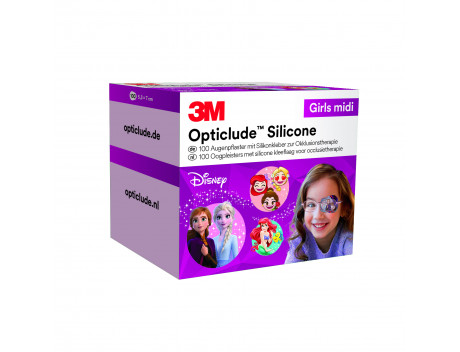 OPTICLUDE OOGPL SILICONE DISNEY MIDI GIRLS 5,3X7 CM 7100223344
