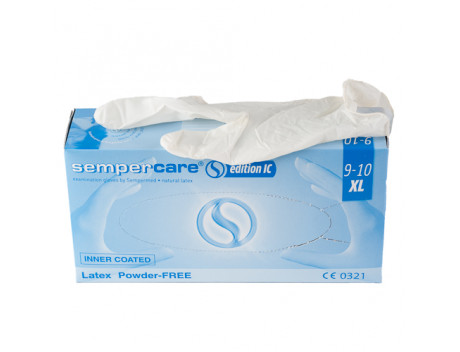 Sempercare latex handschoenen onsteriel, poedervrij, X- Large
