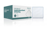 Klinion advanced kliniderm superabsorbent dressing  7.5x7.5cm 40511700
steriel

