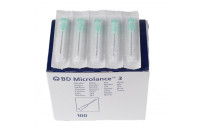 Bd injectienaald microlance 21g 40x0.80mm groen 304432 steriel