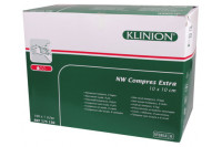 Klinion nw compres extra nonwoven kompres 10x10cm 8 lagen 100x1 st
175130 steriel