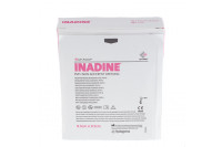Inadine povidon jodiumkompres 9.5x9.5cm p01491 steriel
